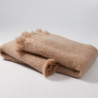 Echarpe mohair caramel