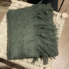 Echarpe mohair kaki