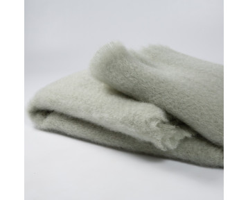 Echarpe mohair vert clair