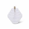 Lampe à huile twin en verre transparent