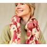Grand Foulard Apaches Latika Bloom -  Macadamia