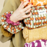 Petit chouchou Apaches Manju Khadi - Fuchsia