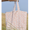 sac cabas fleuri