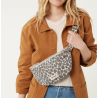 Sac banane Rivedroite Custine - Léopard gris