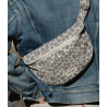 Sac banane Rivedroite Custine - Léopard gris