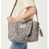 Sac Rivedroite mini darcy - Léopard gris clair