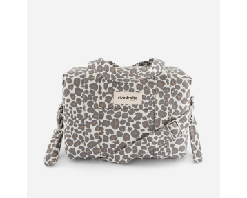 Sac Rivedroite mini darcy - Léopard gris clair