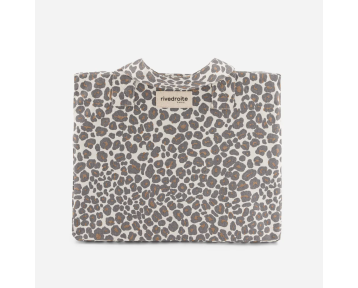 Le sac 24H Rivedroite Celestins - Léopard gris clair