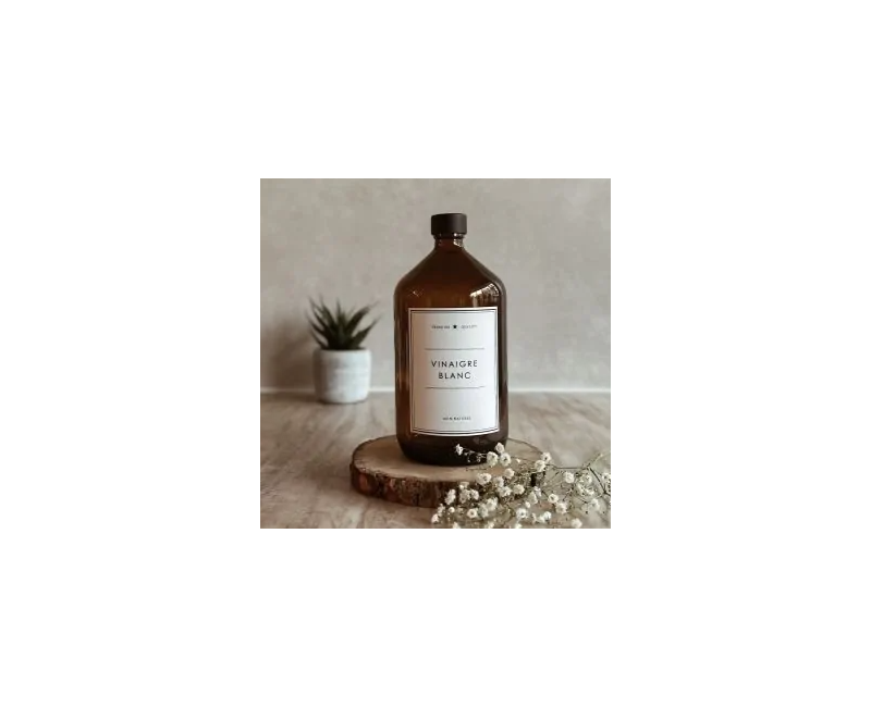 Bouteille ambré vinaigre blanc