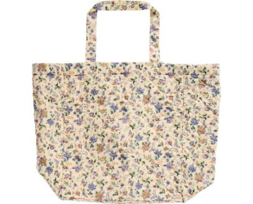 Cabas matelassé fleurs...