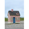 Photophore maison rose