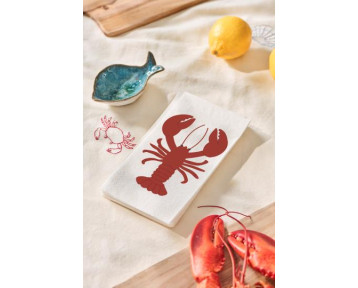 serviette papier homard