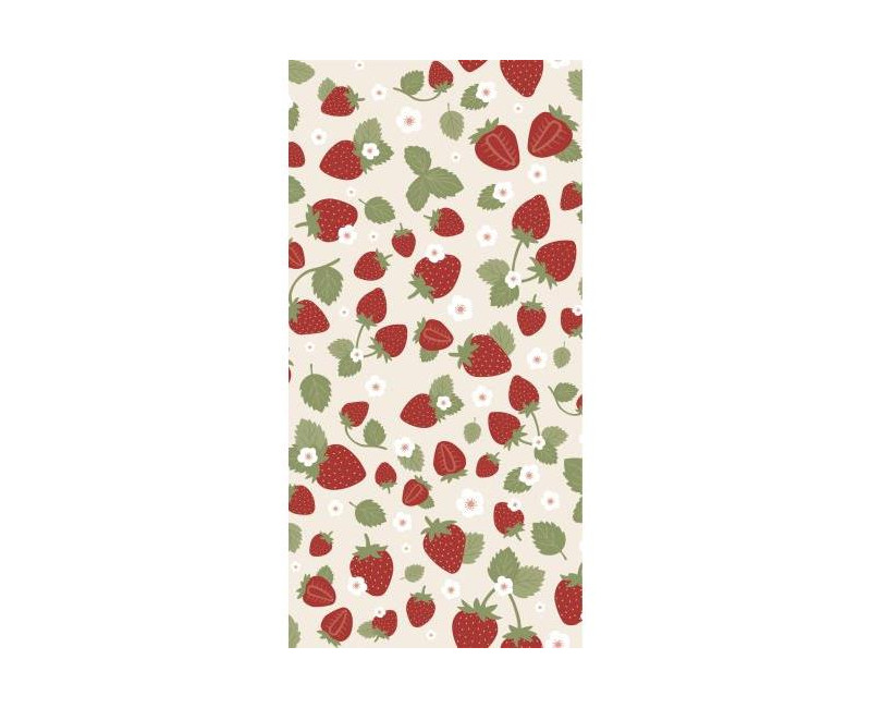 Serviette en papier fraises 16pcs