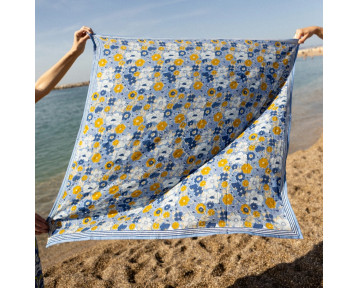 Grand Foulard Apaches Latika Joy - Océan