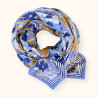 Grand Foulard Apaches Latika Joy - Océan