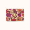Pochette en coton beige à motifs floraux Ravi Joy Macadamia – Apaches Collections