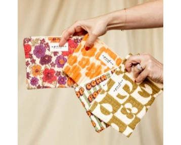Mini Pochette Apaches Mana Joy - Macadamia