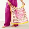 Petit foulard Apaches Mamavida - Mummy fuchsia