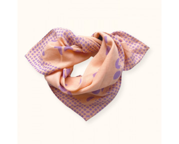 Petit foulard en coton motif papillon – Apaches Collections chez Boêtique