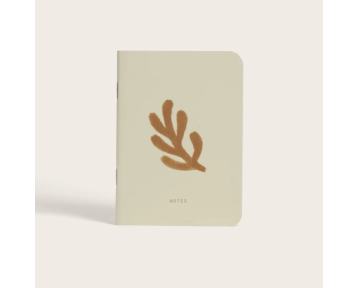 Carnet de poche blanc Mouvement Poudre – Season Paper x Charlie Crane chez Boêtique