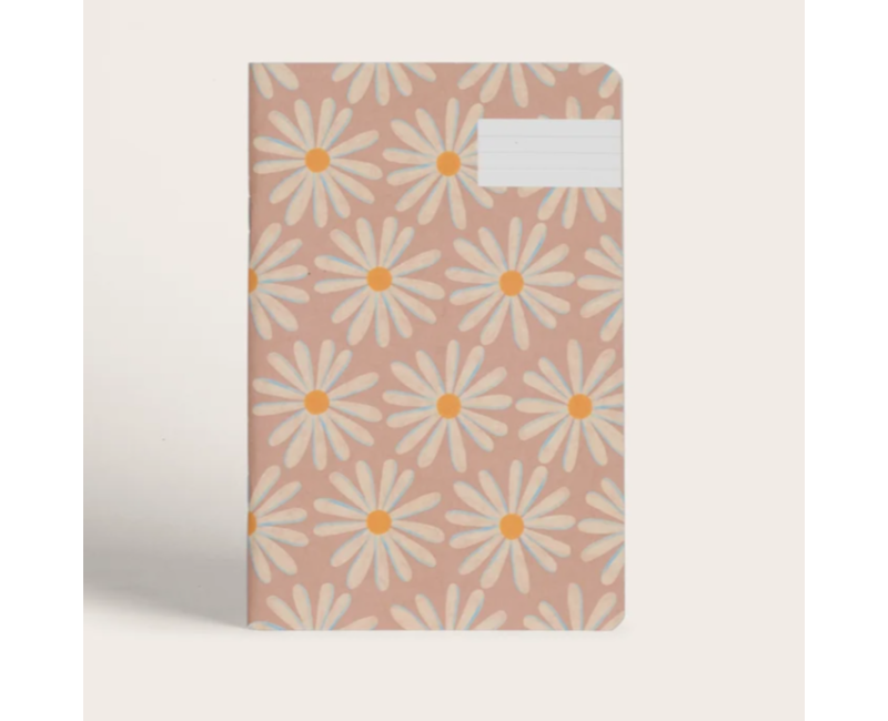 Carnet ligné motif marguerites Passionnément – Season Paper chez Boêtique Carnet ligné motif marguerites Passionnément – Season Paper chez Boêtique