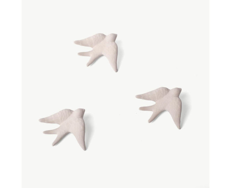 Petite hirondelle en céramique mate grise taille S – Casa Atlântica Petite hirondelle en céramique mate grise taille S – Casa Atlântica