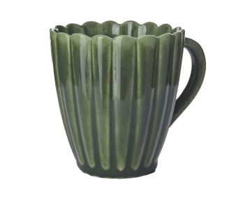 Tasse en grès vert émaillé Hulda – Affari of Sweden