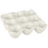 Support 9 oeufs blanc