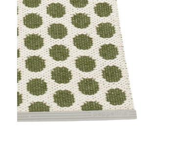 Tapis Noa Dark Olive/Vanille 70X50