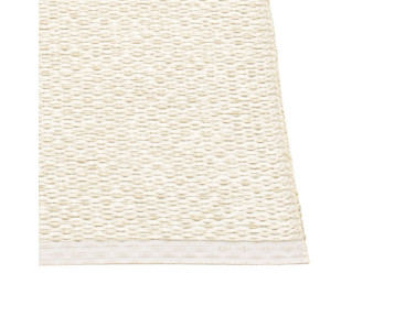 Tapis Svea Vanille/beige métallisé 70x160
