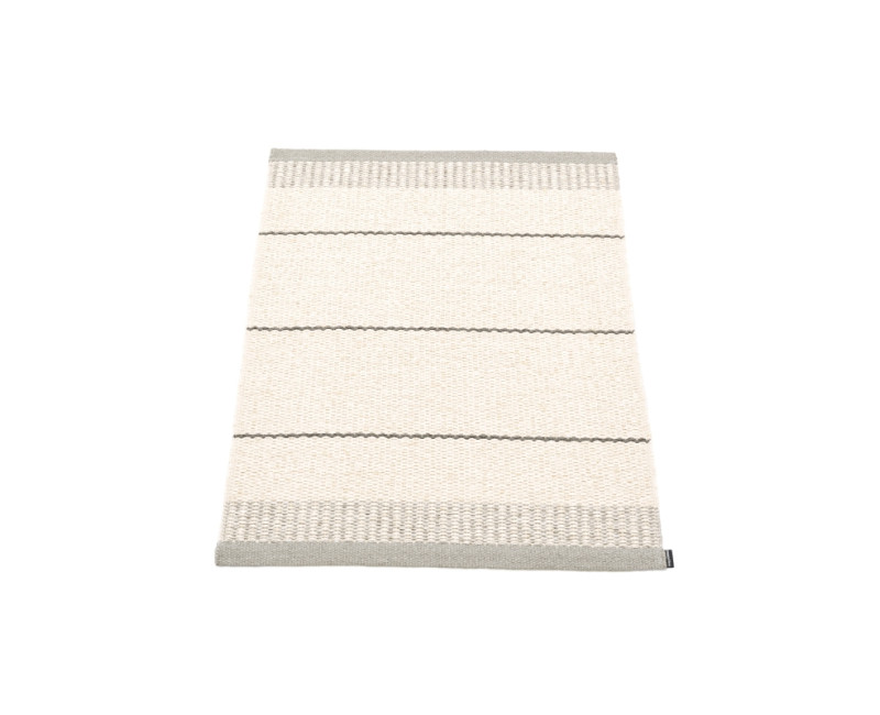 tapis pvc tissé blancs rayures grises tapis pvc tissé blancs rayures grises