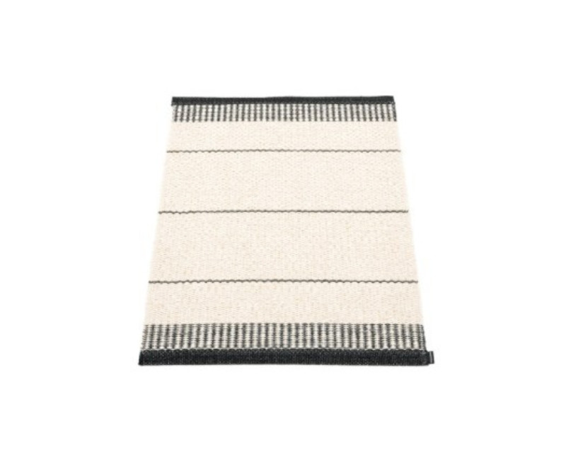 tapis pvc tissé blanc à rayures de différentes tailles noires tapis pvc tissé blanc à rayures de différentes tailles noires