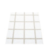 Tapis Ada White/stone métallic 70X100