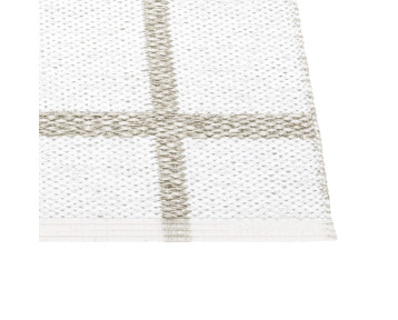 Tapis Ada White/stone métallic 70X100