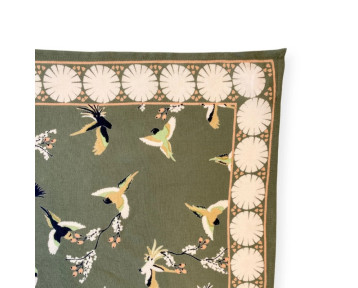 Grand foulard Apaches Latika - Cerisier Eucalyptus