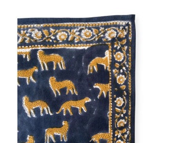Petit foulard Apaches Manika Bengale - Orage