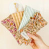 Pochette brosse à dents Suna Khadi - Sauge