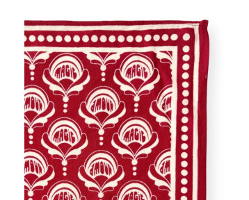 Grand foulard Apaches Latika Wonderful - Fire
