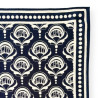 Grand foulard Apaches Latika Wonderful - Navy