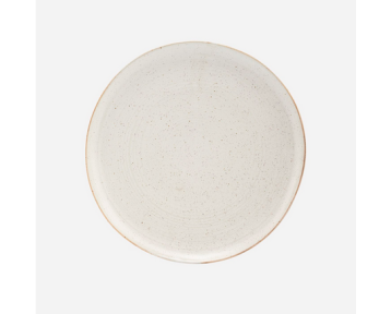 Assiette plate Pion blanc