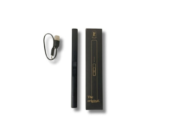 Briquet noir avec sa prise usb-c