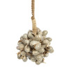 Pampille coquillages boule - Gris
