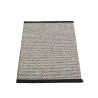 tapis ruban pvc noir, beige et blanc