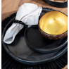 Rond de serviette en perles - lot de 4