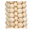 Pampille déco en perles bois 2 coloris
