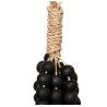 Pampille déco en perles bois 2 coloris