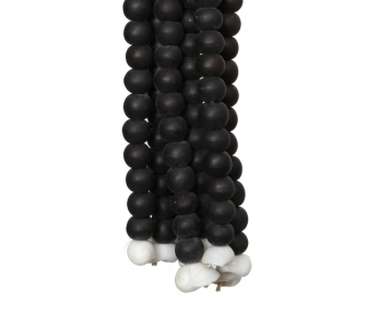 Pampille déco en perles bois 2 coloris