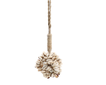 Pampille déco en coquillages