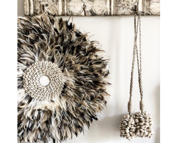 Pampille déco en coquillages