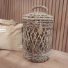Panier à linge en jonc de mer
